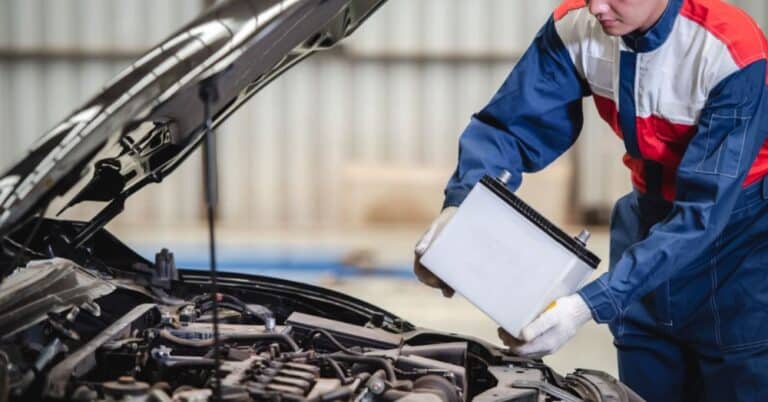 Installing a new car battery